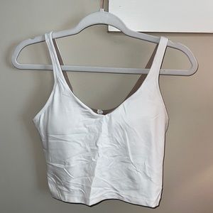 WHITE LULU ALIGN TANK! Worn once!
